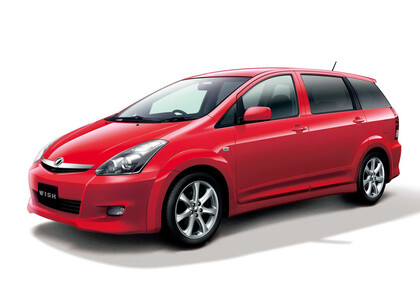 Ворсовые коврики на Toyota Wish I 2003 - 2009 в Набережных Челнах