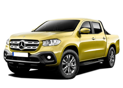 Ворсовые коврики на Mercedes X-Class 2017 - 2020 в Набережных Челнах