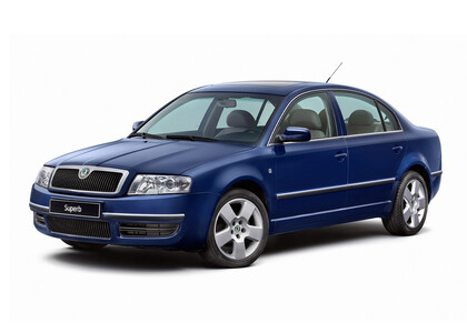 Ворсовые коврики на Skoda Superb I 2002 - 2008 в Набережных Челнах