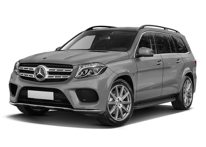 Ворсовые коврики на Mercedes GLS (X166) 2015 - 2019 в Набережных Челнах