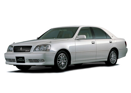 Ворсовые коврики на Toyota Crown (S170) 1999 - 2007 в Набережных Челнах