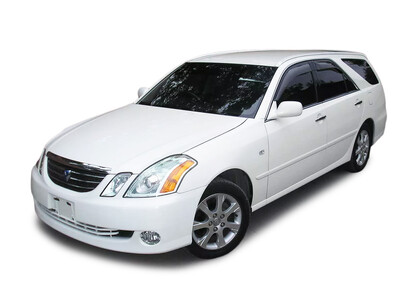 Ворсовые коврики на Toyota Mark II Wagon Blit 2002 - 2007 в Набережных Челнах