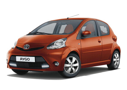 Ворсовые коврики на Toyota Aygo 2005 - 2014 в Набережных Челнах