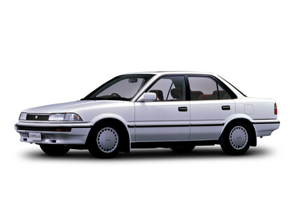 Ворсовые коврики на Toyota Corolla (E9) 1987 - 1993 в Набережных Челнах