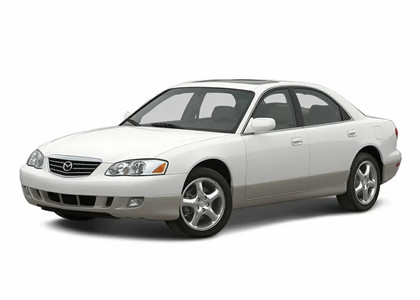 Ворсовые коврики на Mazda Xedos 9 1993 - 2003 в Набережных Челнах