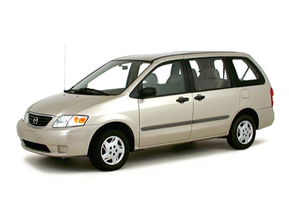 Ворсовые коврики на Mazda MPV II 1999 - 2006 в Набережных Челнах