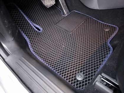 Ворсовые коврики на Mazda CX5 II 2016 - 2025 в Набережных Челнах