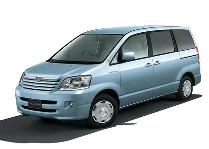 Ворсовые коврики на Toyota Noah (R60) 2001 - 2007 в Набережных Челнах