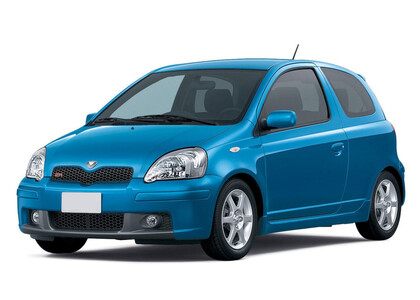 Ворсовые коврики на Toyota Vitz I 1998 - 2005 в Набережных Челнах