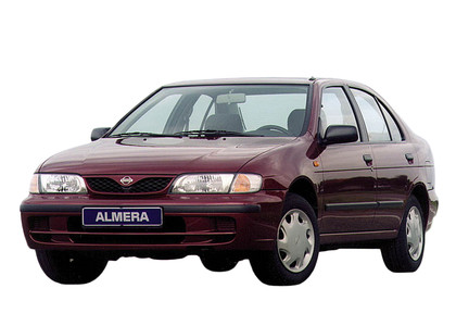 Ворсовые коврики на Nissan Almera I (N15) 1995 - 2000 в Набережных Челнах