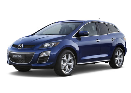 Ворсовые коврики на Mazda CX7 2006 - 2012 в Набережных Челнах