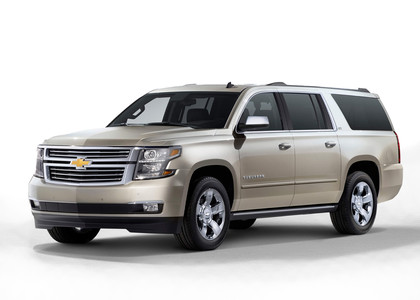 Ворсовые коврики на Chevrolet Suburban 2014 - 2020 в Набережных Челнах