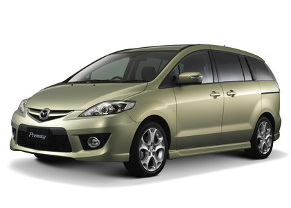 Ворсовые коврики на Mazda Premacy II 2005 - 2010 в Набережных Челнах