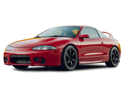 Ворсовые коврики на Mitsubishi Eclipse II 1994 - 1999 в Набережных Челнах