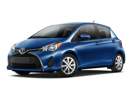 Ворсовые коврики на Toyota Yaris III 2011 - 2020 в Набережных Челнах