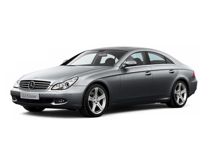 Ворсовые коврики на Mercedes CLS (C219) 2004 - 2010 в Набережных Челнах