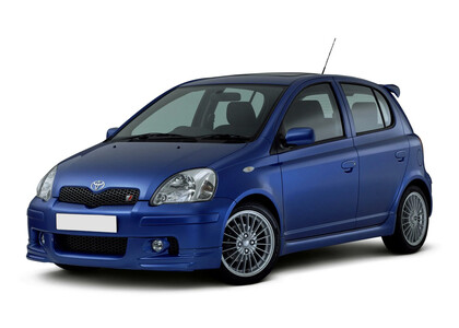 Ворсовые коврики на Toyota Yaris I 1999 - 2005 в Набережных Челнах