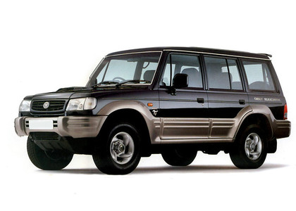 Ворсовые коврики на Hyundai Galloper II 1997 - 2003 в Набережных Челнах