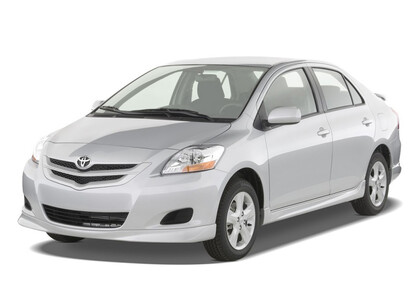 Ворсовые коврики на Toyota Belta 2005 - 2012 в Набережных Челнах