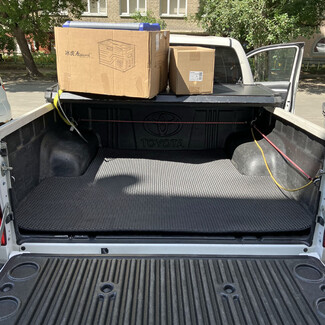 Ворсовые коврики на Toyota Hilux VII 2008&nbsp;-&nbsp;2015 в Набережных Челнах