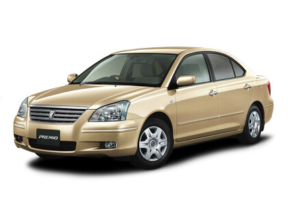 Ворсовые коврики на Toyota Premio I 2001 - 2007 в Набережных Челнах