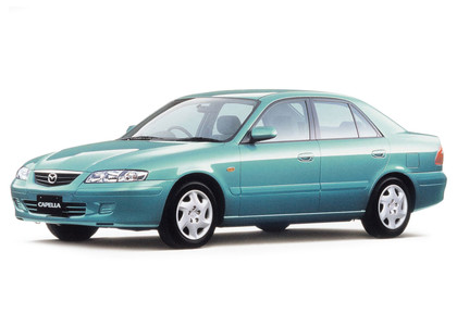 Ворсовые коврики на Mazda Capella VII 1997 - 2002 в Набережных Челнах