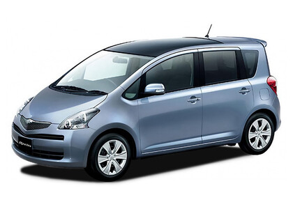 Ворсовые коврики на Toyota Ractis I 2005 - 2010 в Набережных Челнах