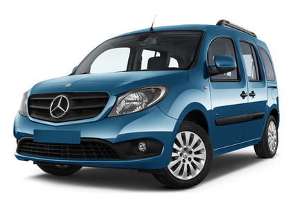 Ворсовые коврики на Mercedes Citan (W415) 2012 - 2020 в Набережных Челнах