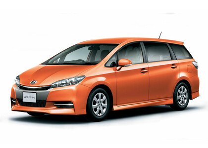 Ворсовые коврики на Toyota Wish II 2009 - 2017 в Набережных Челнах