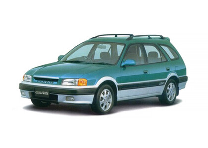Ворсовые коврики на Toyota Sprinter Carib (E11) 1995 - 2002 в Набережных Челнах