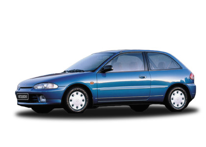 Ворсовые коврики на Mitsubishi Colt IV 1992 - 1996 в Набережных Челнах