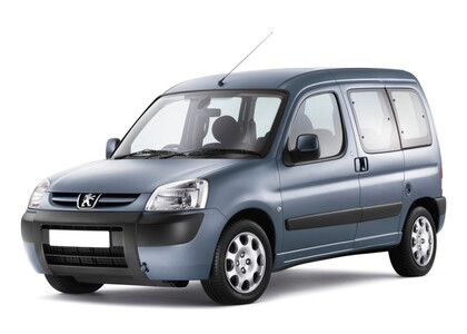 Ворсовые коврики на Peugeot Partner I 1996 - 2012 в Набережных Челнах